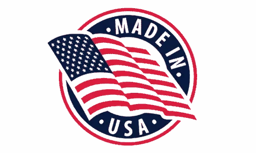 Proudly Made in USA certification label for Alpha Tonic supplements